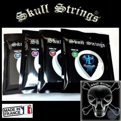 Cordes guitare électrique ,Skull String 946