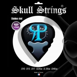 Cordes guitare électrique ,Skull String 10/46