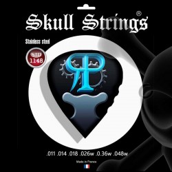 Cordes guitare électrique ,Skull String 11/48