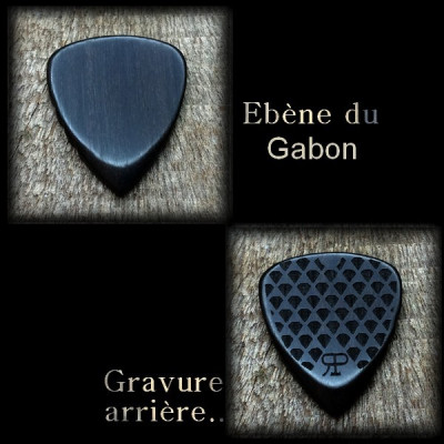 1X Ébène noir du Gabon / 3 modèles au choix