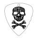 Choice of metal and thickness / Engraved / Skull 1