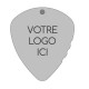 Option gravure laser logo sur titane et acier inoxydable