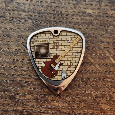 Rogers / Titanium / Miniature Marquetry