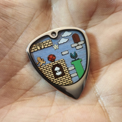 Rogers / Titanium / Miniature Marquetry