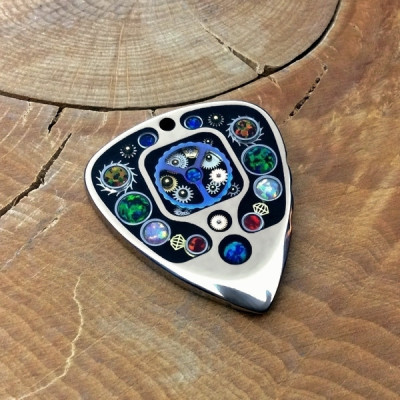 Rogers / Steampunk / Titanium / Bello opal