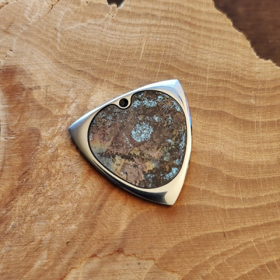 Riki 3 tips / Titanium / Patinated metal