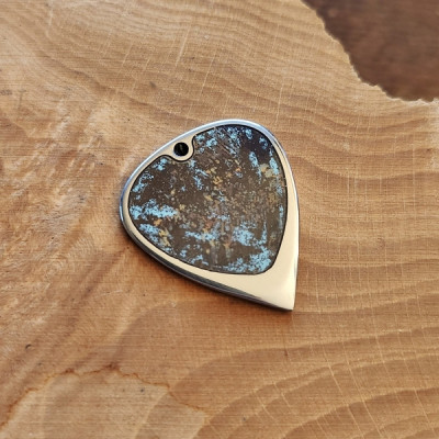 Charly  / Titanium / Patinated metal