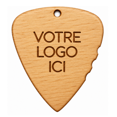 Option gravure laser logo sur bois