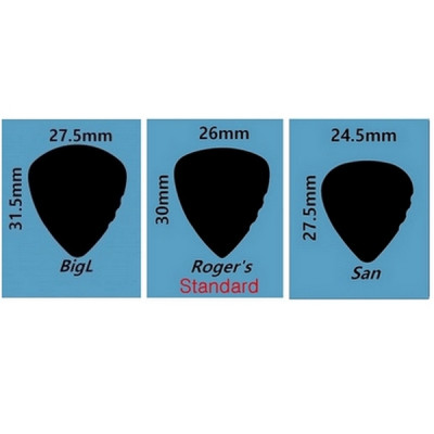 Plectre personnalisé avec gravure laser sur bois – 3 modèles au choix